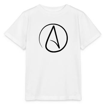 Atheism Symbol - Stanley/Stella MINI CREATOR Kids’ T-Shirt - white - Front - Maike (125cm)
