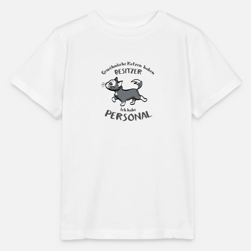 Lustiges Katzen Geschenk - Stanley/Stella Kinder T-Shirt MINI CREATOR  - Weiß