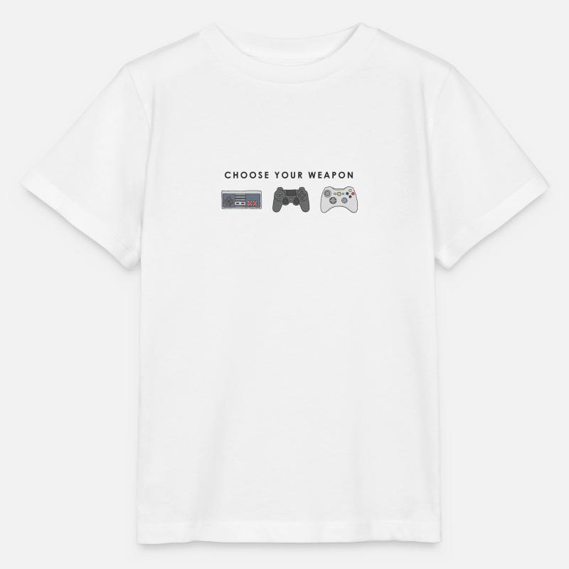 Classic Game - Stanley/Stella Kinder T-Shirt MINI CREATOR  - Weiß