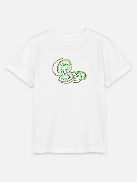 Kiwi - Stanley/Stella Kinder T-Shirt MINI CREATOR  - Weiß