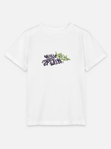 Lavendel - Stanley/Stella Kinder T-Shirt MINI CREATOR  - Weiß