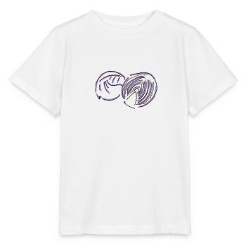 red cabbage - Stanley/Stella MINI CREATOR Kids’ T-Shirt - white - Front - Maike (125cm)