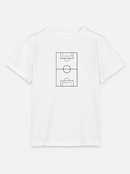 Fußballfeld - Stanley/Stella Kinder T-Shirt MINI CREATOR  - Weiß