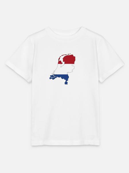 Niederlande - Stanley/Stella Kinder T-Shirt MINI CREATOR  - Weiß