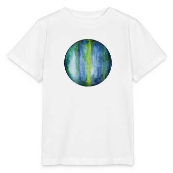 Uranus - Stanley/Stella Kinder T-Shirt MINI CREATOR  - Weiß - Vorne - Maike (125cm)