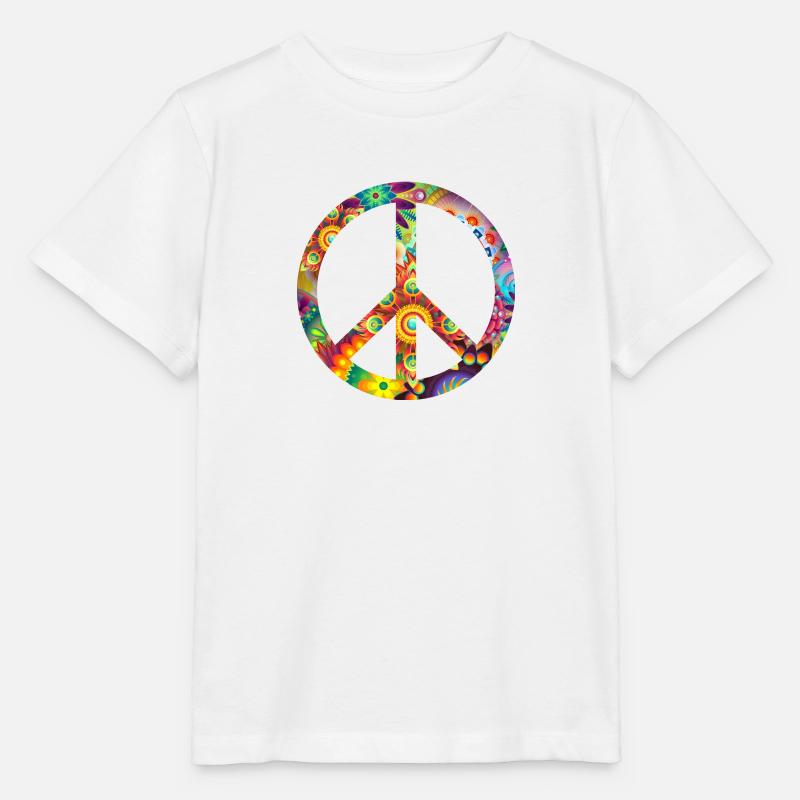 Peace - Stanley/Stella Kinder T-Shirt MINI CREATOR  - Weiß