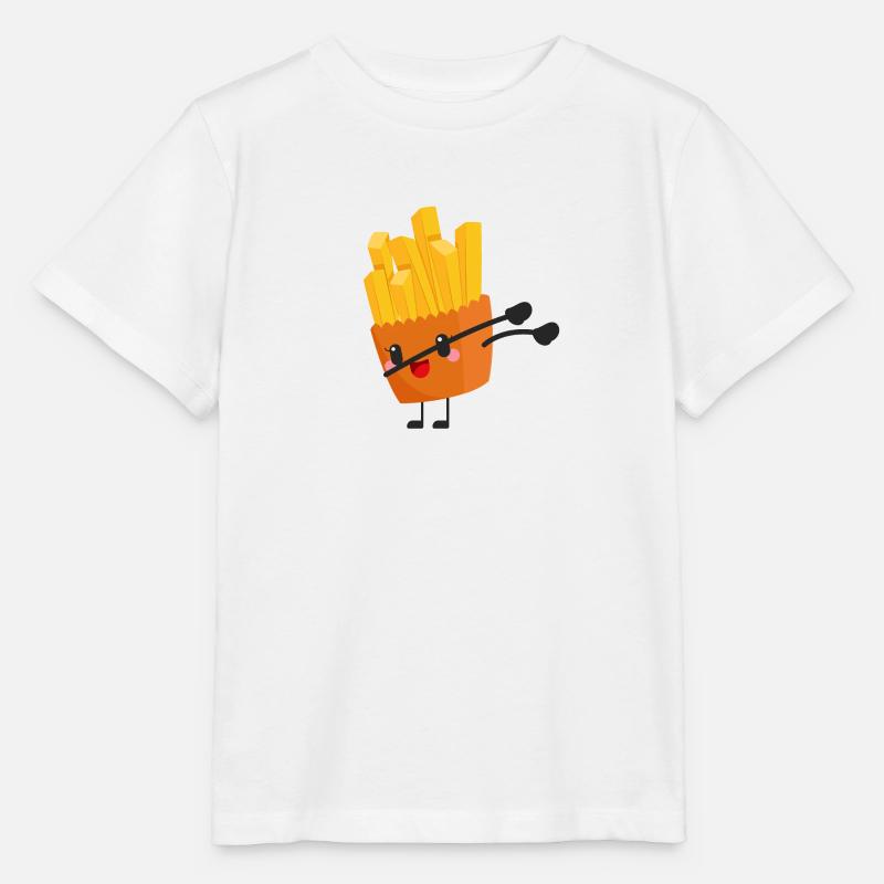 Dabbing Pommes - Geschenk Idee - Stanley/Stella Kinder T-Shirt MINI CREATOR  - Weiß