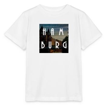 Hamburg - Stanley/Stella Kinder T-Shirt MINI CREATOR  - Weiß - Vorne - Maike (125cm)