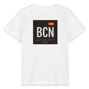 Barcelona - Stanley/Stella MINI CREATOR Kids’ T-Shirt - white - Front - Maike (125cm)