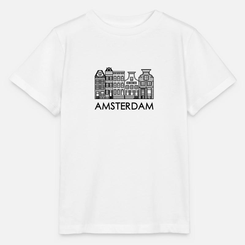 amsterdam - Stanley/Stella MINI CREATOR Kids’ T-Shirt - white