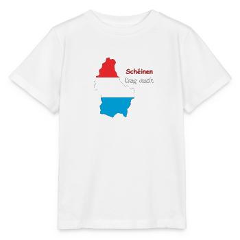 Luxembourg - T-shirt bio MINI CREATOR Stanley/Stella Enfant - blanc - Devant - Maike (125cm)