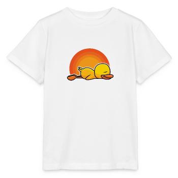 Entspannung zum Sonnenuntergang - Stanley/Stella Kinder T-Shirt MINI CREATOR  - Weiß - Vorne - Maike (125cm)