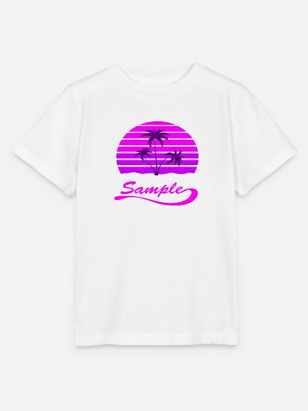 PALME - Stanley/Stella Kinder T-Shirt MINI CREATOR - Weiß