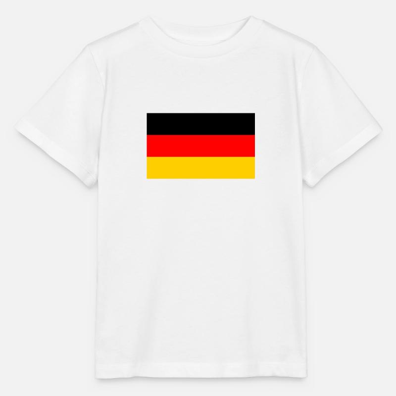 Deutsche Flagge - Stanley/Stella Kinder T-Shirt MINI CREATOR - Weiß