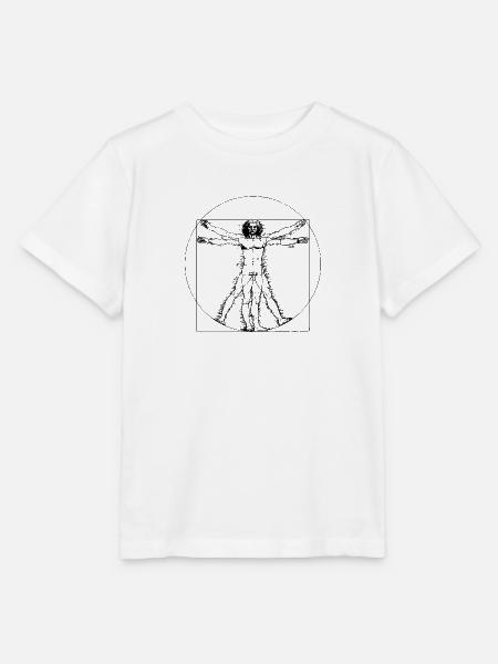 Vitruvian - Stanley/Stella Kinder T-Shirt MINI CREATOR  - Weiß