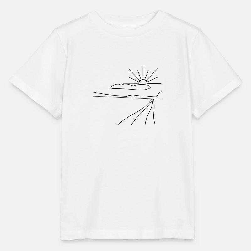 chemin du retour - T-shirt bio MINI CREATOR Stanley/Stella Enfant - blanc