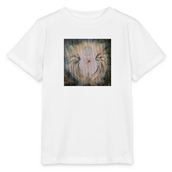 Herzenge l"Auflösung tiefer Trauigkeit" - Stanley/Stella Kinder T-Shirt MINI CREATOR  - Weiß - Vorne - Maike (125cm)