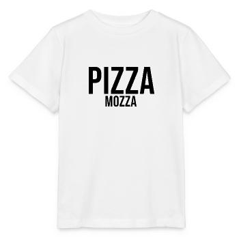 Pizza Italian Food - Stanley/Stella Kinder T-Shirt MINI CREATOR  - Weiß - Vorne - Maike (125cm)