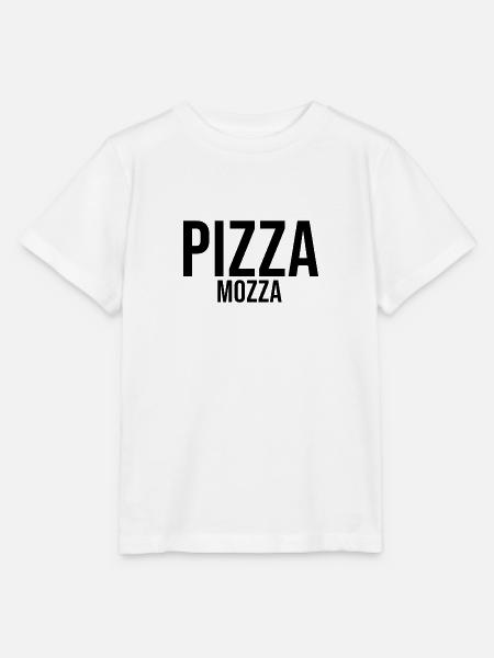 Pizza Italian Food - Stanley/Stella Kinder T-Shirt MINI CREATOR  - Weiß