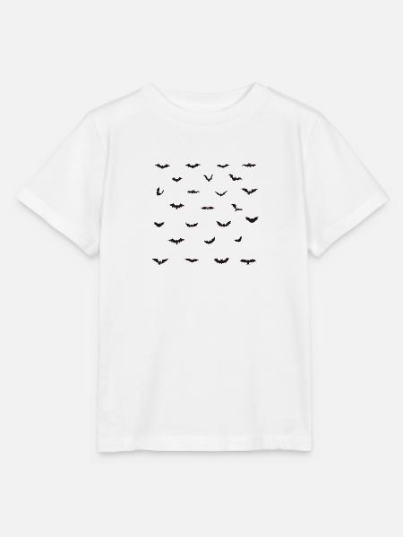 Halloween Fledermaus Bundle 02 - Stanley/Stella Kinder T-Shirt MINI CREATOR  - Weiß
