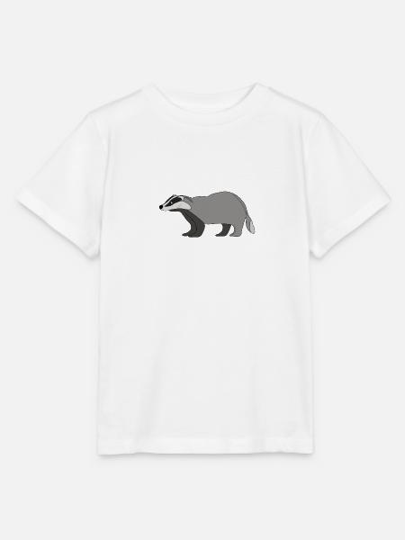 Dachs *** blanko - Stanley/Stella Kinder T-Shirt MINI CREATOR - Weiß