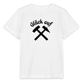 glueck auf hammer schlegel - Stanley/Stella Kinder T-Shirt MINI CREATOR  - Weiß - Vorne - Maike (125cm)