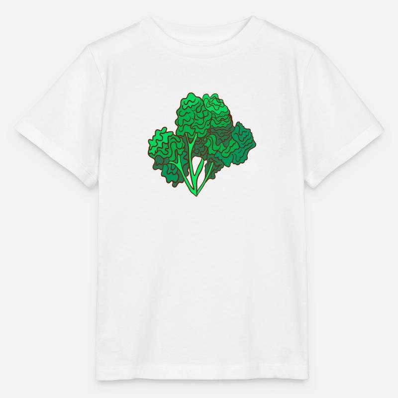 Chou frisé Chou brun Choux choux choux - T-shirt bio MINI CREATOR Stanley/Stella Enfant - blanc
