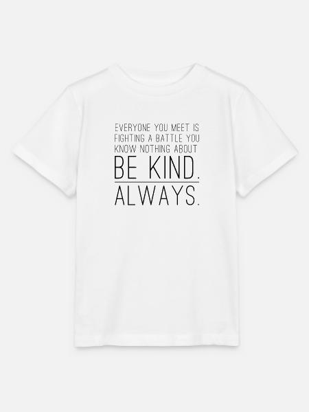 Be kinde - Stanley/Stella Kinder T-Shirt MINI CREATOR  - Weiß