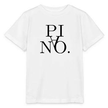 Piano piano - T-shirt bio MINI CREATOR Stanley/Stella Enfant - blanc - Devant - Maike (125cm)