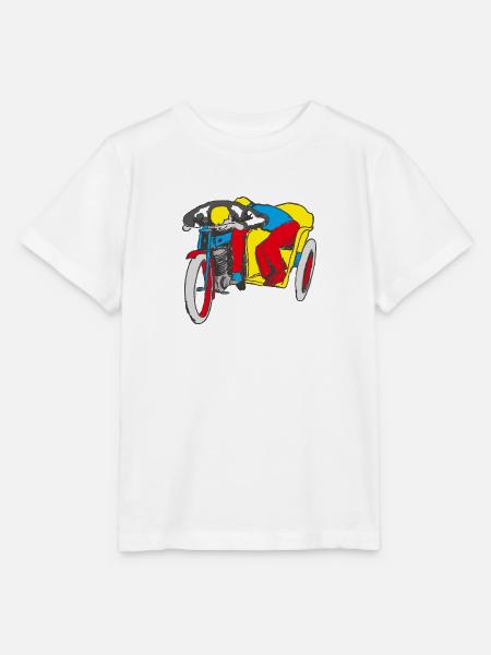 POP UP SEITE AUTO - Stanley/Stella Kinder T-Shirt MINI CREATOR - Weiß