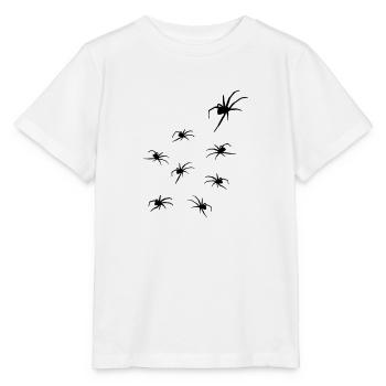 Spiders, Spider Horror - Stanley/Stella MINI CREATOR Kids’ T-Shirt - white - Front - Maike (125cm)