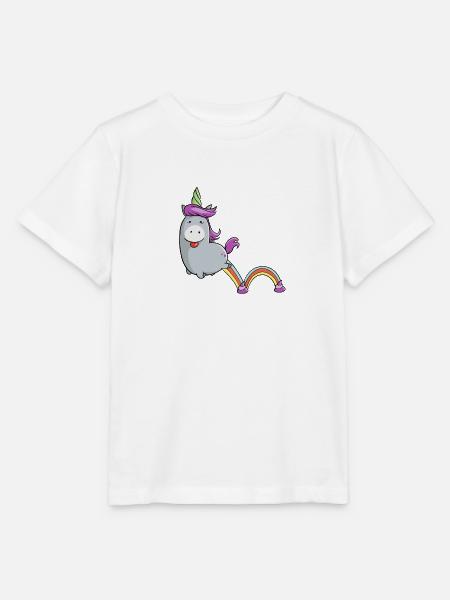 Einhorn Einhorn - Stanley/Stella Kinder T-Shirt MINI CREATOR - Weiß