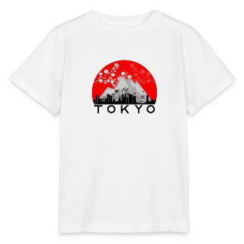 Tokyo - T-shirt bio MINI CREATOR Stanley/Stella Enfant - blanc - Devant - Maike (125cm)