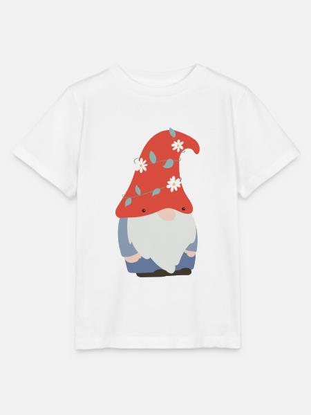 Süßer Gartenzwerg - Stanley/Stella Kinder T-Shirt MINI CREATOR - Weiß