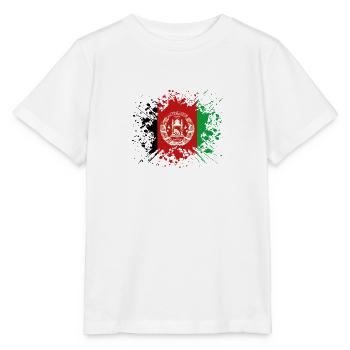 racines pays d'origine racines amour Afghanistan png - T-shirt bio MINI CREATOR Stanley/Stella Enfant - blanc - Devant - Maike (125cm)