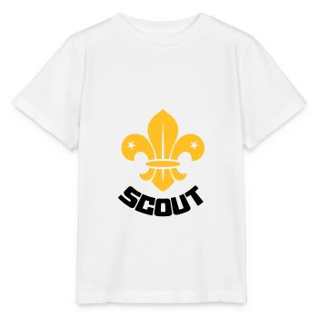Scout - Scouting - Stanley/Stella Kinder T-Shirt MINI CREATOR  - Weiß - Vorne - Maike (125cm)