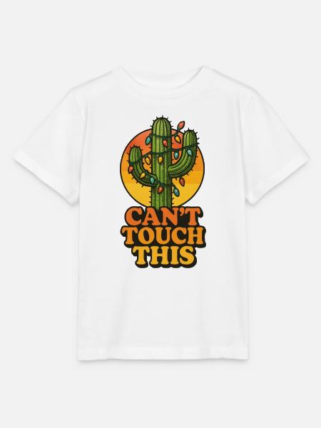 Weihnachtskaktus - Kann das nicht anfassen - Stanley/Stella Kinder T-Shirt MINI CREATOR - Weiß