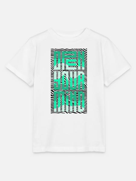 Öffne deinen Geist - Stanley/Stella Kinder T-Shirt MINI CREATOR - Weiß