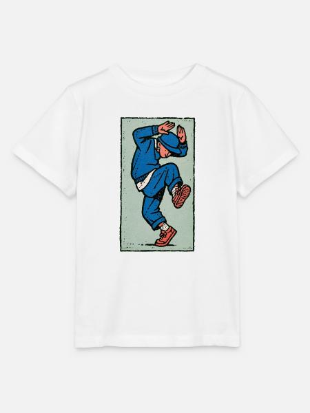 Male dancer #1 - Stanley/Stella Kinder T-Shirt MINI CREATOR - Weiß