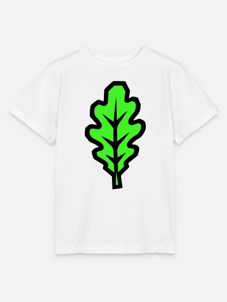 Eichenblatt Blatt Symbol - Stanley/Stella Kinder T-Shirt MINI CREATOR  - Weiß