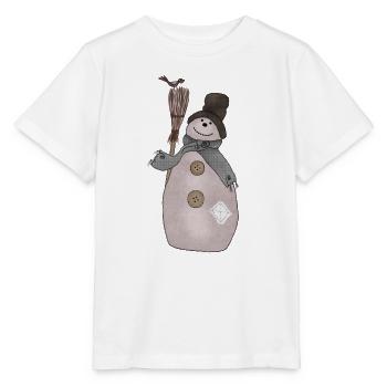 Schaebiger_Schneemann - Stanley/Stella Kinder T-Shirt MINI CREATOR  - Weiß - Vorne - Maike (125cm)