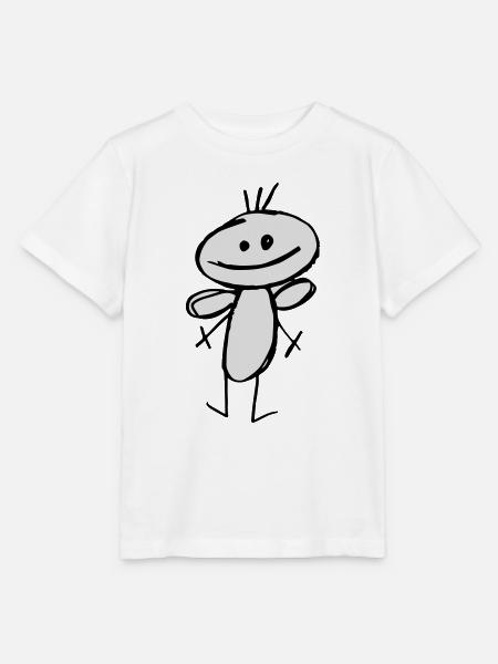 Mr Fly - Stanley/Stella Kinder T-Shirt MINI CREATOR - Weiß