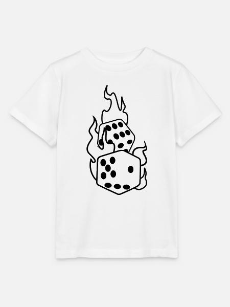 würfel - Stanley/Stella Kinder T-Shirt MINI CREATOR - Weiß
