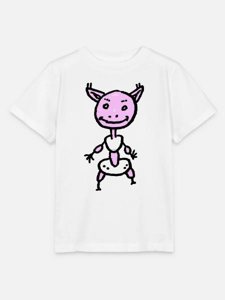 Monster Baby - Stanley/Stella Kinder T-Shirt MINI CREATOR - Weiß