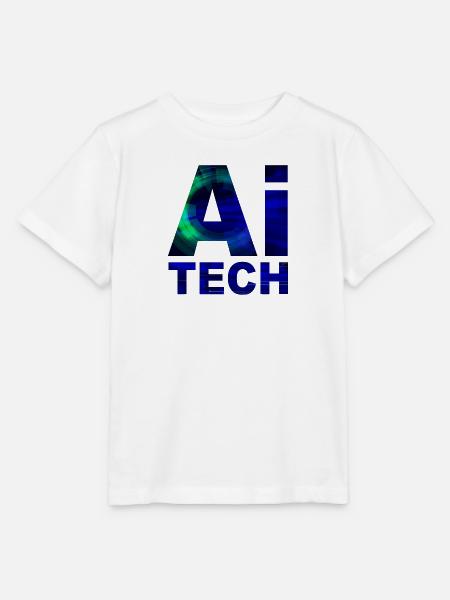 AI TECH - Stanley/Stella Kinder T-Shirt MINI CREATOR - Weiß