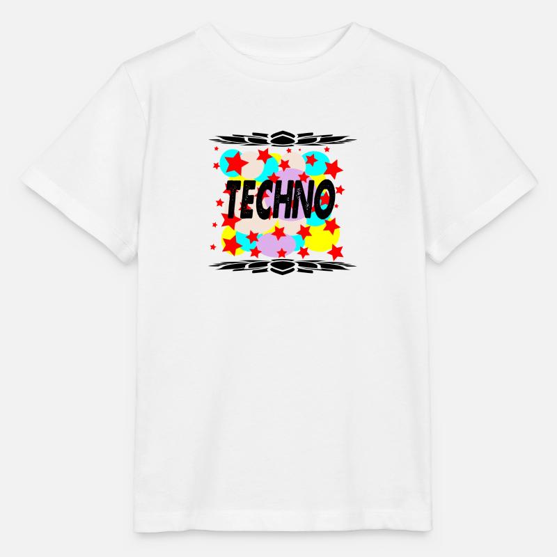 Techno - Stanley/Stella Kinder T-Shirt MINI CREATOR - Weiß