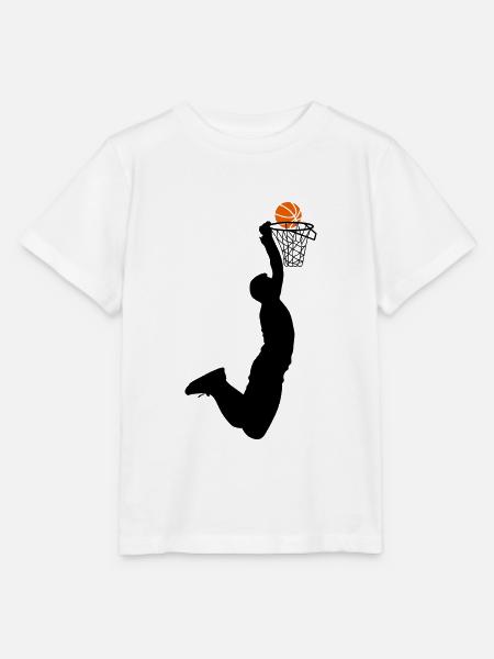 Basketball Player Basketballer Basketball Sport - Stanley/Stella Kinder T-Shirt MINI CREATOR  - Weiß