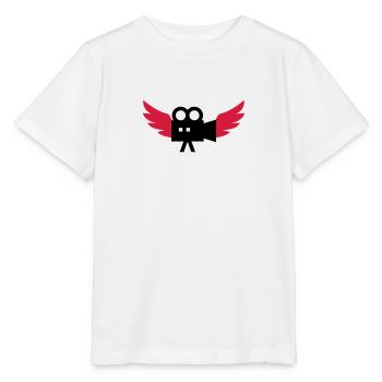 Cameraman / Camera / Video / Cadreur - T-shirt bio MINI CREATOR Stanley/Stella Enfant - blanc - Devant - Maike (125cm)