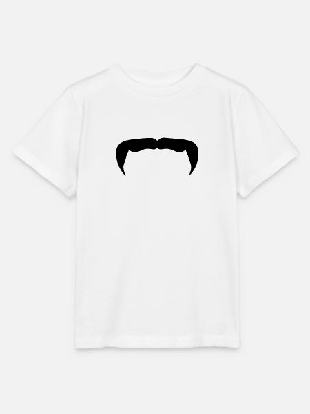 Hipster-Schnurrbart Schnurrbart Bart beard12 - Stanley/Stella Kinder T-Shirt MINI CREATOR  - Weiß