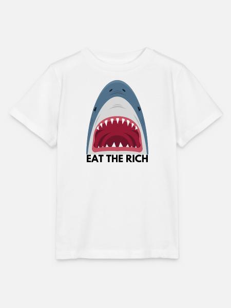 Eat the Rich - Stanley/Stella Kinder T-Shirt MINI CREATOR - Weiß